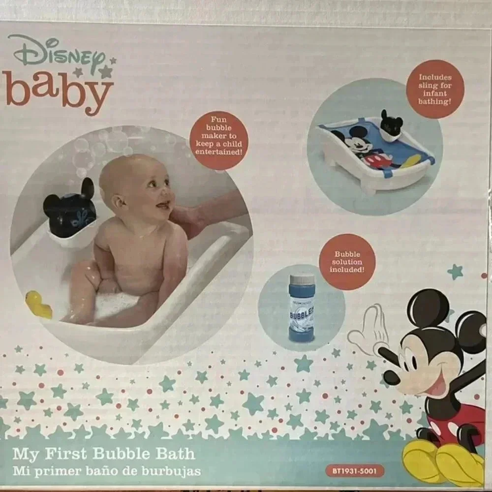 Disney Mickey Mouse My First Bubble Bath Tub